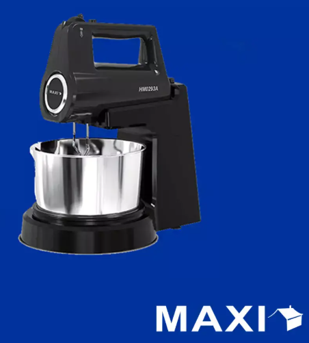 Maxi Standing Kitchen Mixer with Bowl 400W Black (HM0293A)