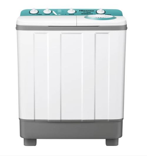 Hisense WMWSRB-113 11kg Top Load Twin Tub Washing Machine