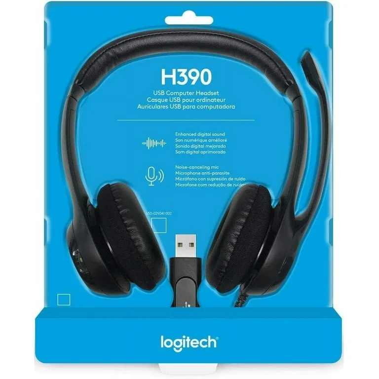 LOGITECH USB HEADSET H390
