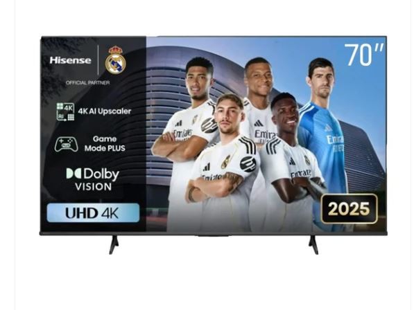 Hisense TV 70 Inch A6Q UHD 4K Smart TV 70A6Q