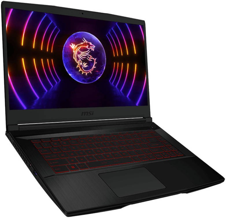 MSI THIN GF63 12UCX-898 GAMING 12th Gen Intel Core i5-12450H 2.0 GHz up to 4.4 GHz1TB PCIe SSD | 8GB DDR4RAM | 15.6" (1920x1080) 144Hz Display | NVIDIA RTX 2050 (4GB DEDICATED)WINDOWS 11 | BLACK | B