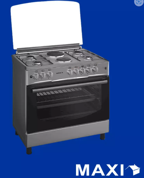 Maxi Gas Cooker 60x90 CM (4+2) Burners Inox