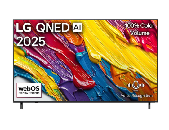 LG TV QNED 86 Inch QNED82A6G 4K Smart TV AI Magic Remote webOS25
