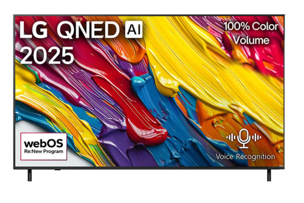 LG TV QNED 86 Inch QNED82A6A 4K Smart TV AI Magic Remote webOS25