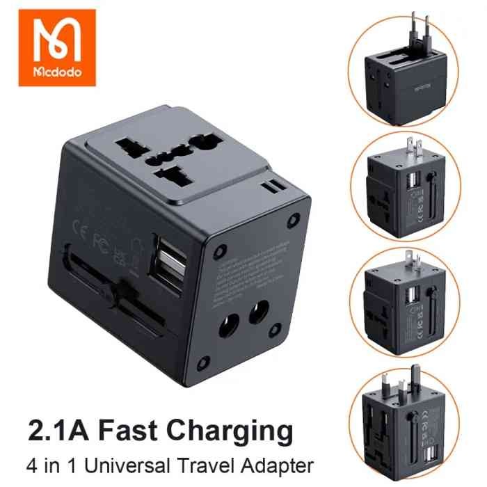 MC DODO 2.1A FAST CHARGING UNIVERSAL TRA