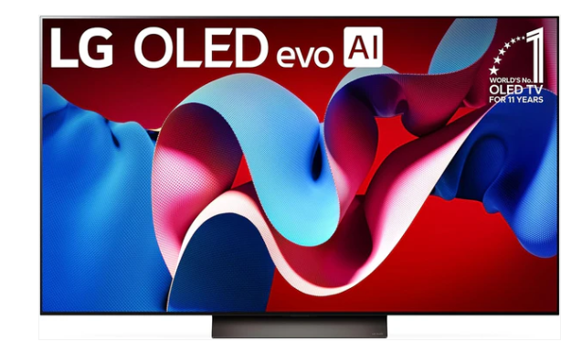 LG 55 Inch OLED AI THINQ Smart 4K Processor Flat Screen with Magic Remote AI-Powered TV 55C46