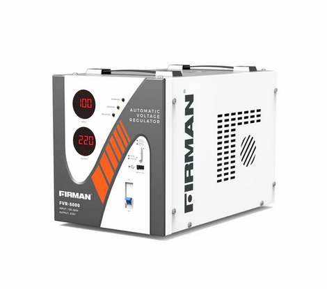 Firman 5000watts Stabilizer with USB PORT / FVR-5000