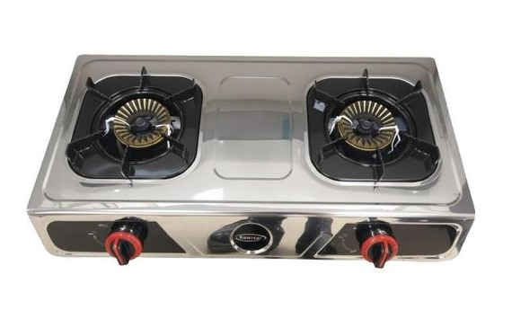 Kenstar 2-Burner Stainless Steel Tabletop Gas Cooker, KS-TTC205SSI