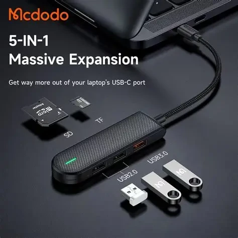 MC DODO 5 IN 1 USB-C HUB (HU-143)