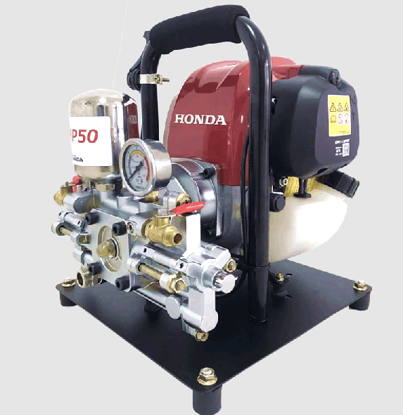 PHP50XT Honda-High Pressure Pump with Engine GX50 7,000rpm: 1(hp) Air cooled 4-stroke single-cylinder OHC petrol engine