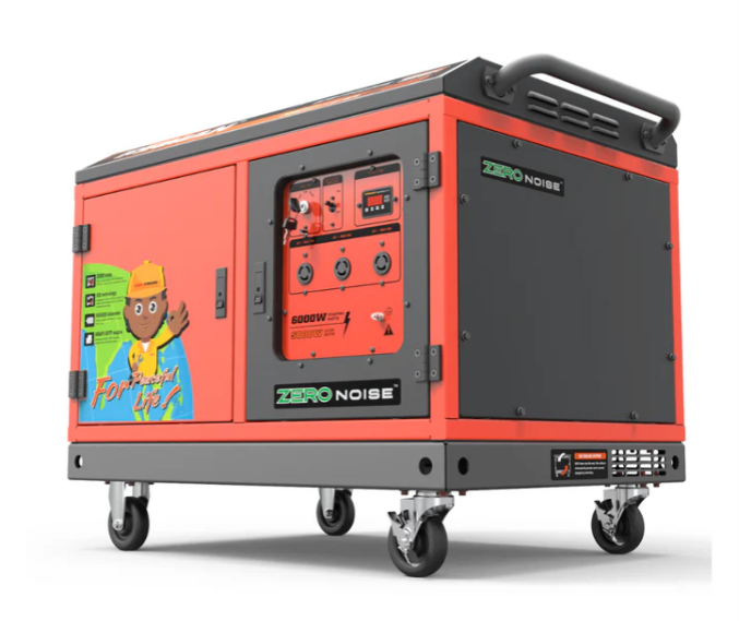 Firman 5kva Key Start Sound Proof Petrol Generator - SPS12000SE