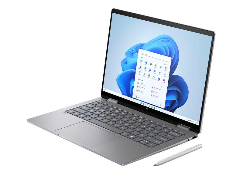 HP Envy 2-in-1 14 2K Touch-Screen Laptop - Intel Core Ultra 7 - 16GB Memory - 1TB SSD - Meteor Silver