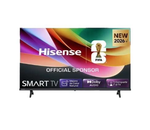 HISENSE 32” LED FULL HD TV, 2HDMI, 2USB DIVX BLACK, SMART FREE BRACKET – 32A4S