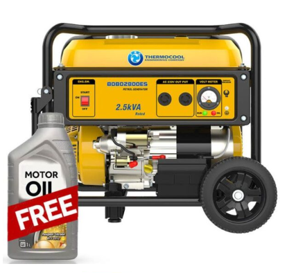 Haier Thermocool 2.5kVA/2.0kW Single Phase Petrol Electric start Generator (BOBO 2800ES)
