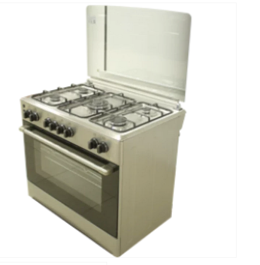 Haier Thermocool 5 Gas Burner Standing Cooker D Madame 905G OG-9850 Inox