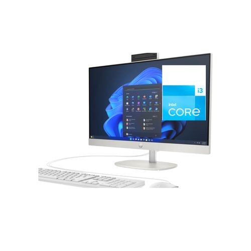 HP ProOne 240 G10 All-in-one Desktop PC Intel Core i3-N300 up to 3.8 GHz 8GB DDR4-3200 RAM (1x8GB) | 512GB PCIe NVMe SSD 23.8" diagonal FHD (1920x1080) IPS Display | Integrated Intel UHD Graphics WIND