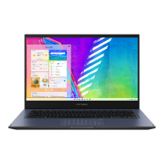 sus Vivobook TP1400 14.0'' HD Touch Flip Laptop, Intel Celeron N4500 1.1 Ghz, 4GB RAM, 128GB SSD, Intel HD Graphics, Windows 11 Home, English-Arabic KB, Stylus Pen Included, Blue | TP1400KA-BZ056WS