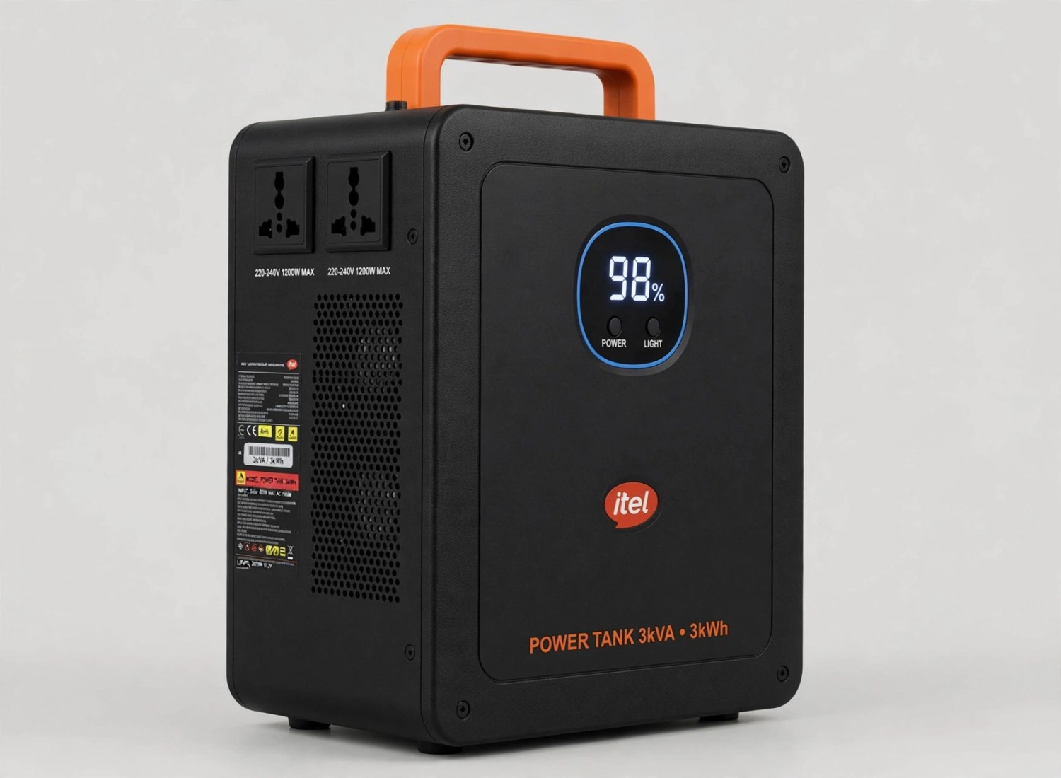 3kva Itel Inverter + 620wPanel (6pcs)No wiring! Pure Sine Wave Inverte!