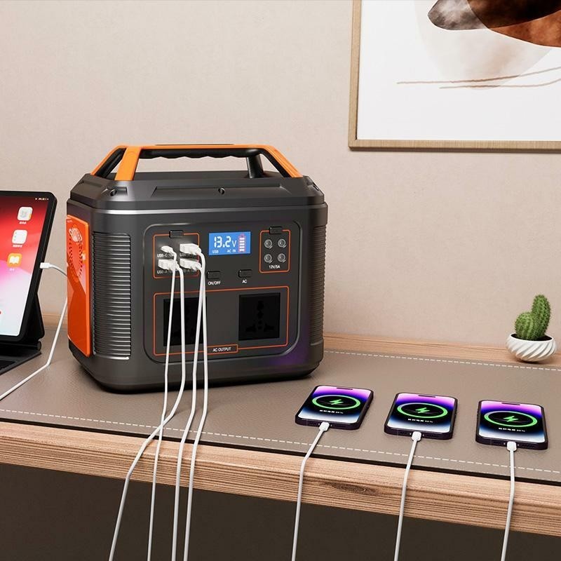 Rechargeable Power Station - 300W - Black