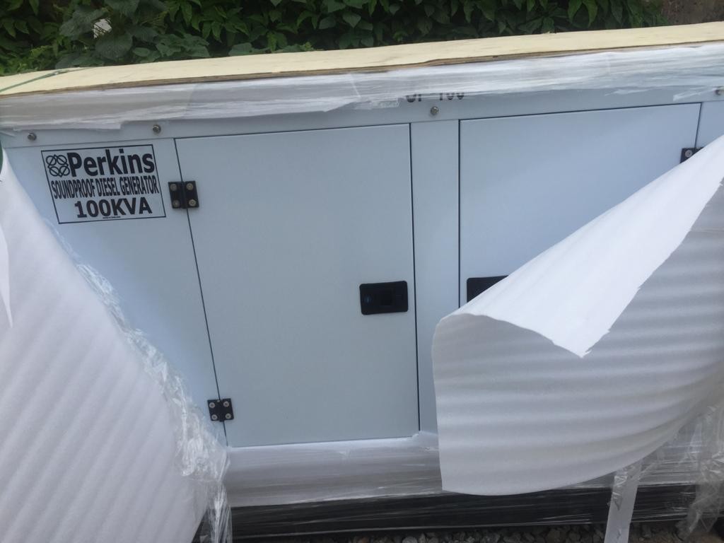 100KVA PERKINS SOUND PROOF DIESEL GENERATOR