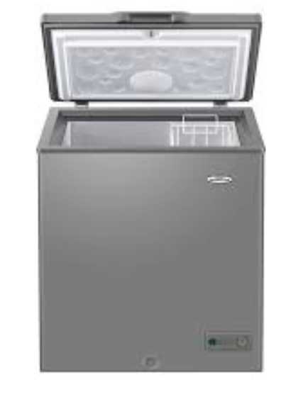 Haier Thermocool HTF-100HAS R6 100 Litres Chest Freezer Silver