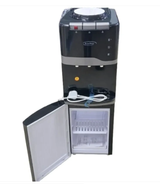Kenstar 3-Tap Top-Loading Water Dispenser with Refrigerator, KS-WD3350TFB