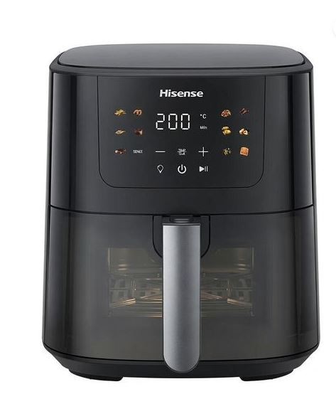 HISENSE AIR FRYER 5LTR TOUCH DISPLAY HISAF05AFBK1S3 BLACK