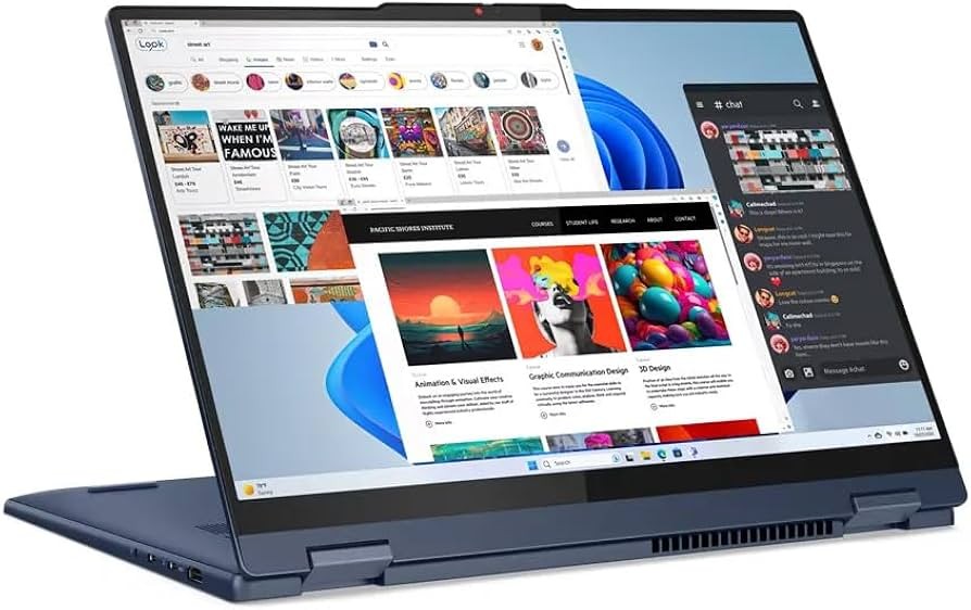 Lenovo 5 16IRU9 2-IN-1 14th Gen Intel Core 5 120U 1.4GHz up to 5.0GHz (LATEST MODEL)512GB M.2 2242 PCIe Gen4 TLC SSD | 8GB RAM LPDDR5 (Soldered) | 16" WUXGA (1920x1200) | Integrated Intel GraphicsTO