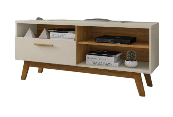 Maxi Paladio TV Stand 136CM (Off White)