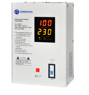 HAIER THERMOCOOL TEC Automatic Voltage Regulator 5000WDR Digital Stabilizer