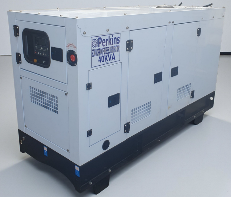 40kva Perkins Soundproof Diesel Generator