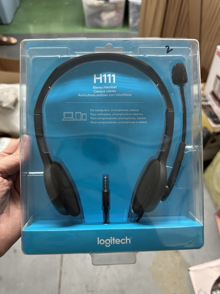 LOGITECH H111 STEREO HEADSET