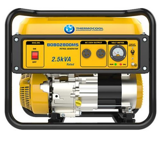 Haier Thermocool TEC 2.5kVA/2.0kW Single Phase Petrol Electric start Generator (BOBO 2800MS)