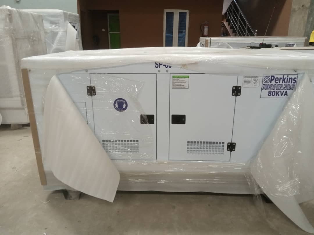 80KVA PERKINS SOUND PROOF DIESEL GENERATOR