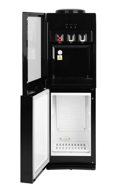 Maxi Water Dispenser with Bottom Fridge (1836S-B) 3-Faucets