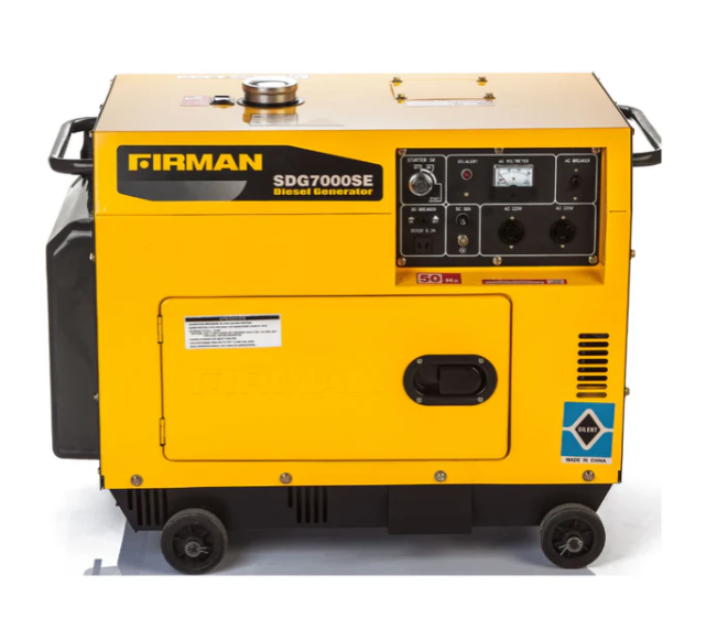 Firman 5kva Sound proof Key start Generator - SDG7000SE