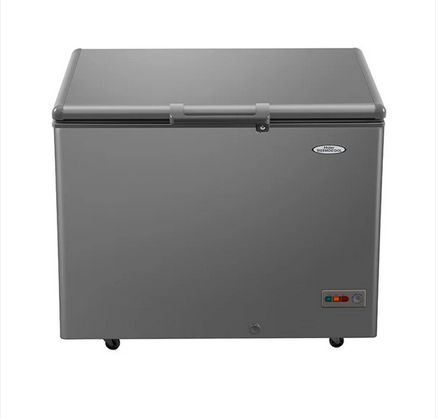 Haier Thermocool HTF-379IS R6 379 Litres Inverter Chest Freezer Silver
