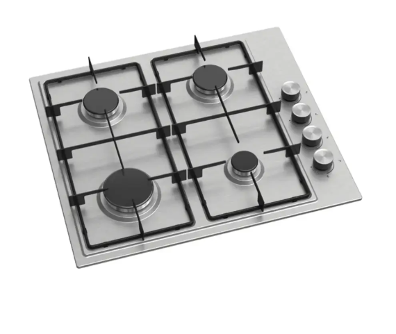 Maxi Tabletop Gas Cooker 4 Burners (DS201) Stainless Steel