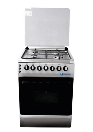 Haier Thermocool 4 Gas Burner Standing Cooker My Diva 604G OG-6840 Inox | 100107262