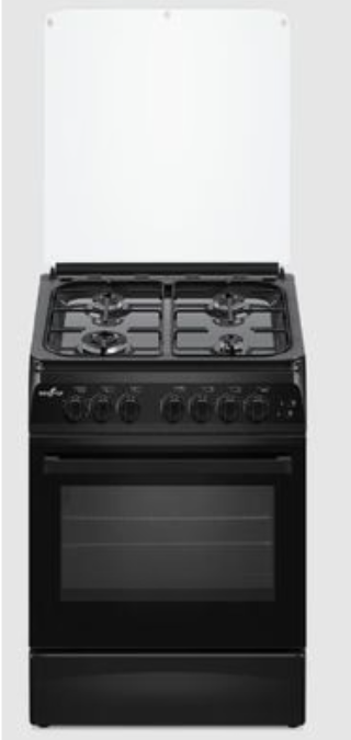Kenstar 4 Burner Auto ignition Standing Gas Cooker KS-GCX6060-4S