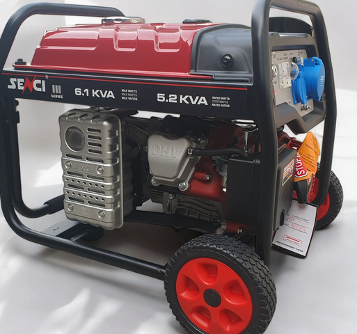 Senci SC7800E 5.2kva Key Start Generator 100% Copper