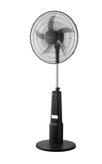 Maxi Standing Rechargeable Fan 18 inch Black