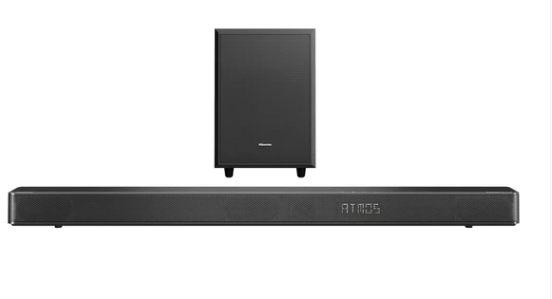 Hisense U3120G 3.1.2ch 360W Soundbar with Wireless Subwoofer, AUD 3120-AX
