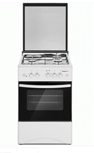 Maxi 50*50 4 Gas Burner Standing Cooker IGL INOX