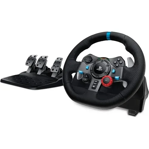 Logitech Playstation G29 Driving Force Gaming Racing Wheel With Responsive Pedals For PS5, PS4 And PS3
