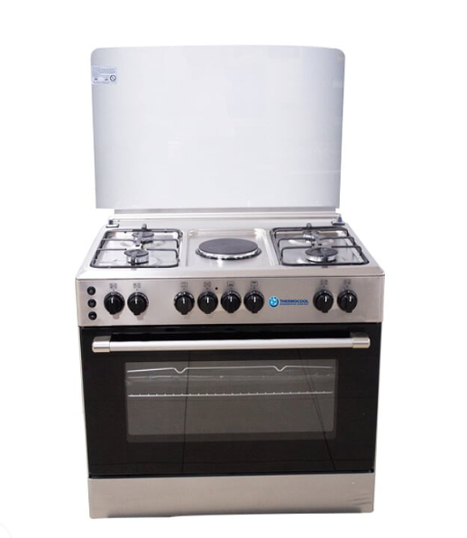 HAIER THERMOCOOL TEC Cooker Madame 904G1E – 4 Gas & 1 Electric Burner (90cm x 60cm) INX