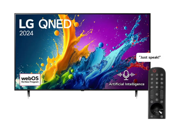 LG 55 Inch QNED 4k Smart QNED80T6B