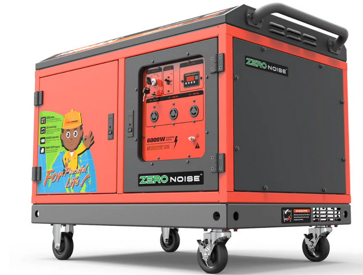 Firman 5.0kva Key Start Sound Proof Petrol Generator - SPS12000SE