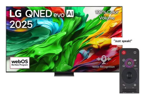 LG TV QNED 100 Inch QNED86A6 4K Smart TV AI Magic Remote webOS24