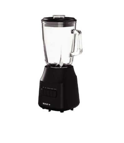 Maxi Blender 600 Watt 1.5 Liter Black - MAXIBLE6013W1